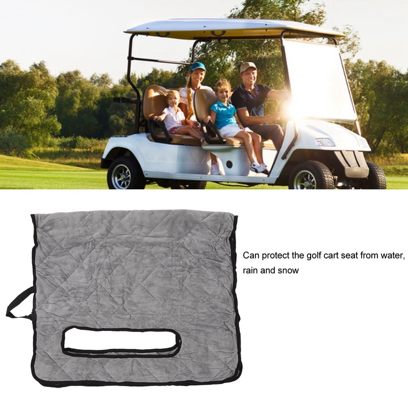 Golf Cart Seat Covers Car Seat Support Gloves Breathable Waterproof