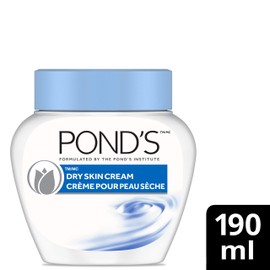 Pond's Facial Moisturizer for rich hydration Dry Skin Cream hypoallergenic 190 ml