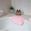 Croydex (BG2070-23) Bath Pillow, Pink (BG2070-23), Non-slip Bath Pillow, 8.3