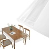 Clear PVC Table Protector, Clear Table Cover, Transparent Protect PE