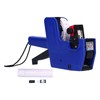 Price Tag Gun Coding Machine 8 Digits with 10pcs White