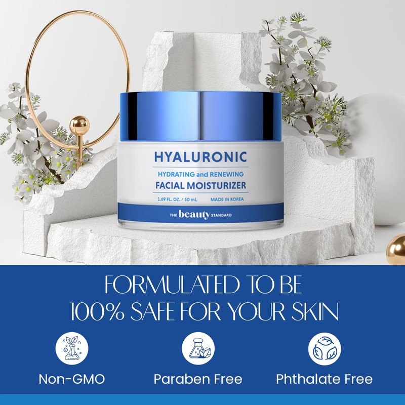 The Beauty Standard: Hyaluronic Facial Moisturizer