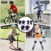 JeeFree Skateboard Pads Kids/Youth/Adult Shield Elbow Pads and Wrist Guards