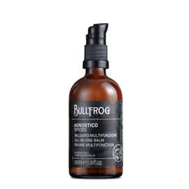 Bullfrog - Agnostico Spiced Multifunctional Beard & Hair Balm Cream with Anise, Pink Pepper and Ginger Nourishes, Hydrates, Soothes Skin, Protects Against Irritation, 100 ml