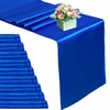 Shinybeauty Royal Blue Satin Table Runners 12 x 108 for