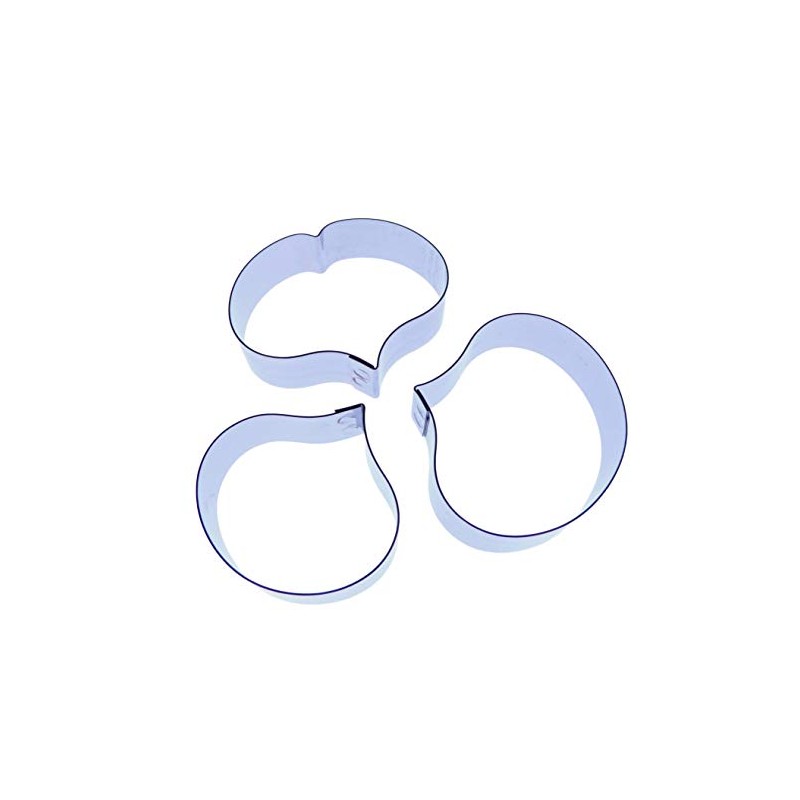 Valley Cutter Company Pansy Cookie Cutter Set - 3 Stainless