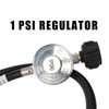 Solimeta 5 Feet Universal QCC1, Propane Regulator with Hose, Propane