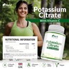 Nu U Nutrition Potassium Supplement High Strength 1550mg & Vitamin