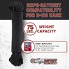 Rope Ratchet 1/8" 50 ft Braided Polyester Utility Cord, Weather