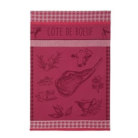 Coucke Cotton Tea Towel Savoury Delights (Cote de Boeuf)