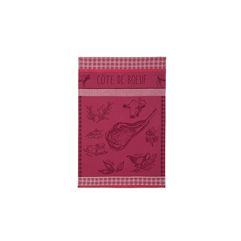 Coucke Cotton Tea Towel Savoury Delights (Cote de Boeuf)