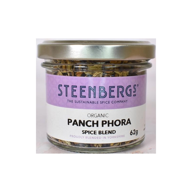 Steenbergs Organic Panch Phora Spice Blend Standard 60g