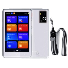 Language Translator Device No WiFi Needed, Two-Way AI Voice Translator for All Languages, 139+ Language Online Translation, Newest 4" HD Offline/Photo Translation for Travel/Business/Study