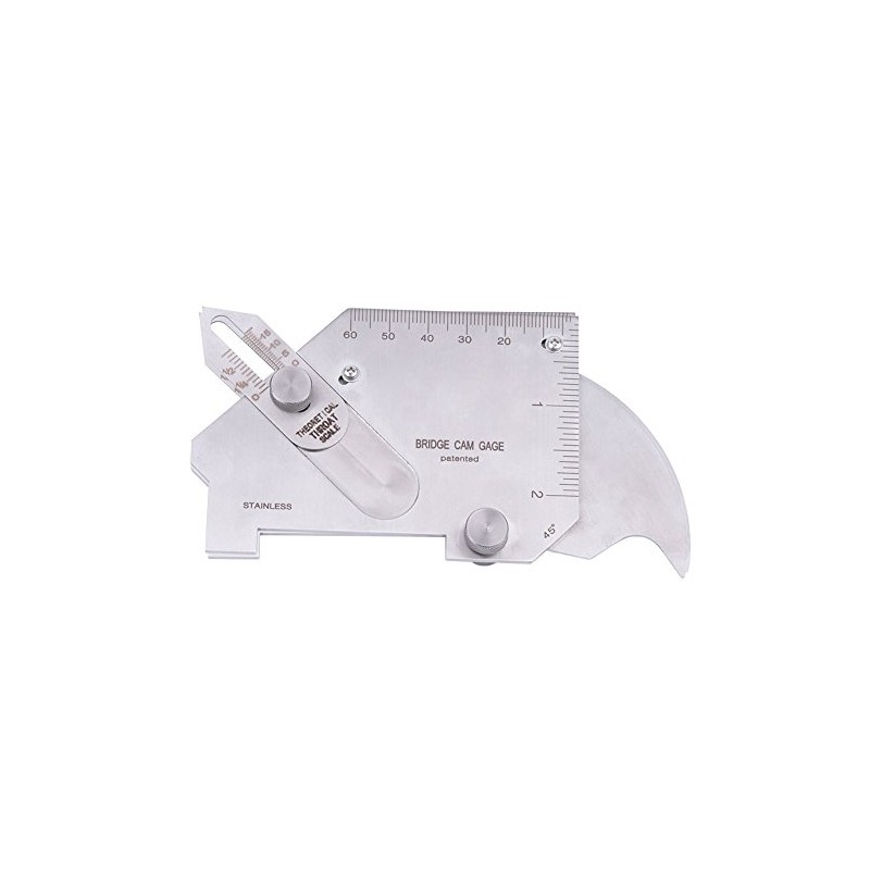 Weld Gauge MG-8B Stainless Steel Welded Surface Welding Gauge