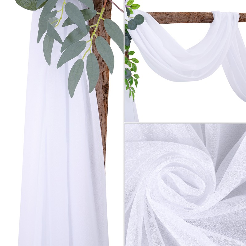 Wedding Decoration Arrangement Veil Arch Veil Background Veil Wedding Arch