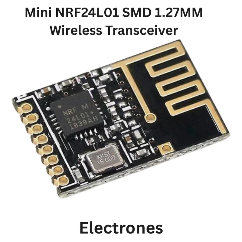 Electrones 5 pack Mini NRF24L01 2.4GHz Wireless Transceiver Module, SMD