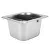 Stainless Steel Coffee Knock Box Coffee Grounds Container Box for