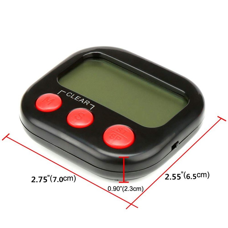 Digital Kitchen Timer, 9 Pack Kitchen Timers Clock, Countdown Stopwatch