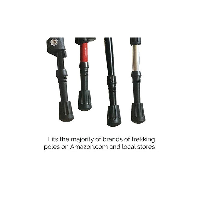 Nanxin 12 pieces rubber buffer for hiking poles trekking poles