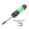 OEMTOOLS 22563 7 Piece Precision Hex Driver Set, Green and