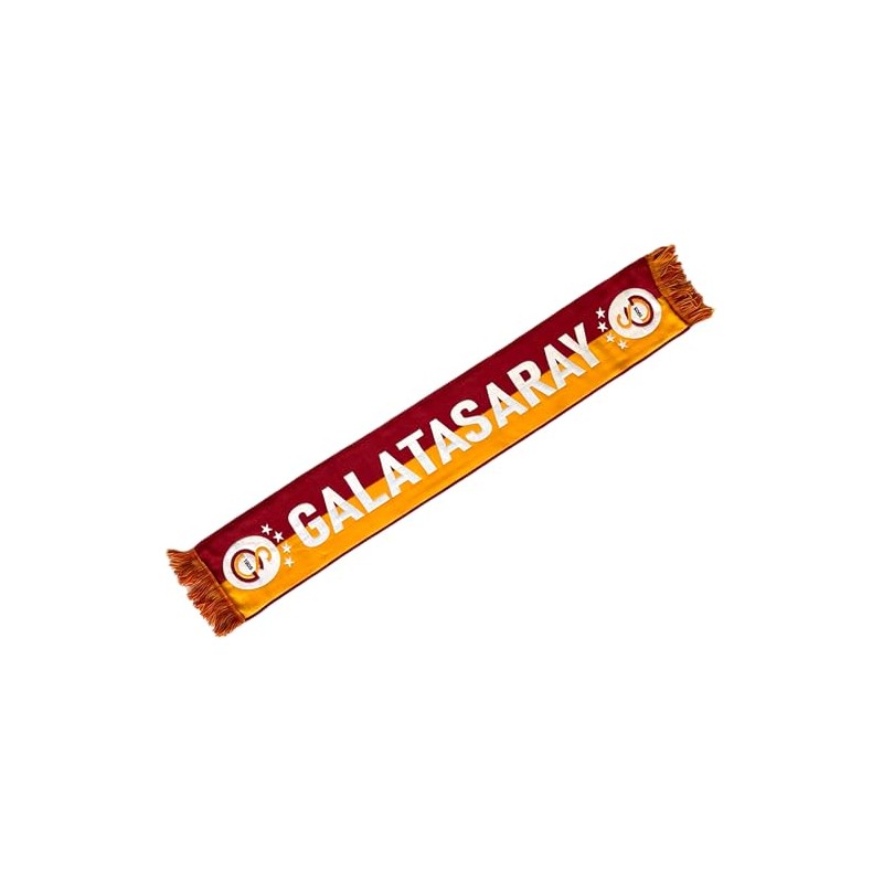 Galata Saray Scarf for Football Fans, Yellow and red