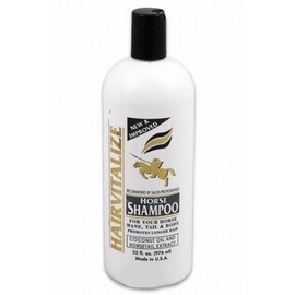 HairVitalize Horse Shampoo with Coconut Oil & Horsetail Extract 32 Oz Safe for Human Use!