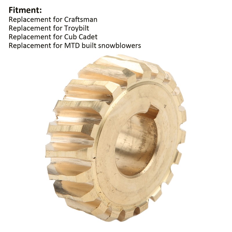 20T Worm Gear 917‑04861 917‑05861 1‑7/8in OD Copper Rustproof Replacement