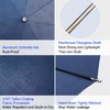 Satol 54 Inch Large Golf Umbrella, Windproof 10 Ribs Automatic