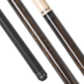 CUEELF Heavy Hitter Jump Break Pool Cue 3-Piece Jump/Break Pool Cue Stick Zebra Wood Pool Stick 23 oz Break Pool Cue