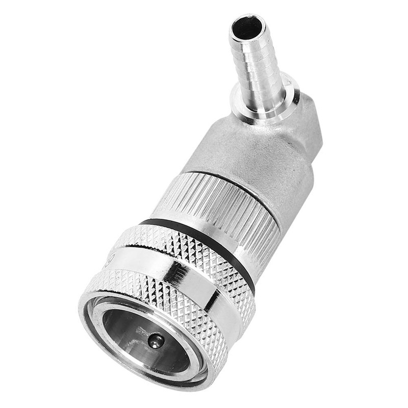 Stainless Steel Ball Lock Keg Quick Connector Dispenser Tool Self