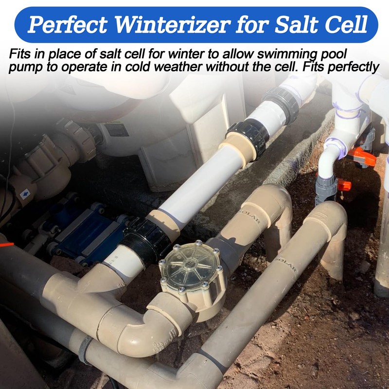 Rugam Pool Salt Bypass Dummy Cell Compatible with Hayward Salt