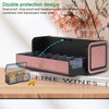 TOMSKYE Portable Pill Case, Large Capacity, 1 Week, 2 Times