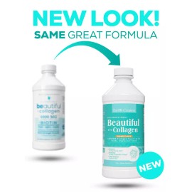Earth's Creation Beautiful Liquid Collagen 6000 mg 16 fl oz