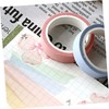 Ciieeo 5pcs Recollections Washi Tape Japanese Masking Tape Scrapbooking Paper