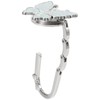 Veemoon Butterfly Purse Hook Foldable Handbag Hanger Crystal Rhinestone Table