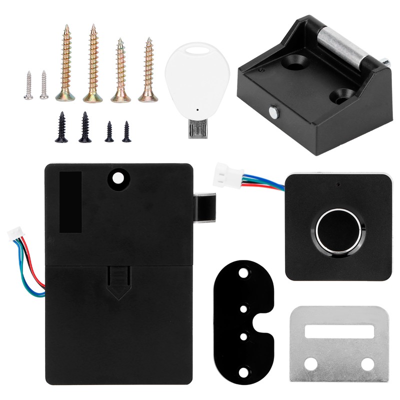 Fingerprint Lock Smart Electronic Cabinet Door Locks Furniture Drawer Lock