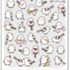 Mamemame Animals 81233 Sticker Masking Tape Material [Shimaenaga] Cute Animal