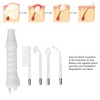 4pcs Skin Therapy Wand High Frequency Mite Removal Acne Treatment