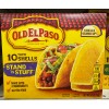 Old El Paso Bold Ranch Flavored Taco Shells 10 Stand