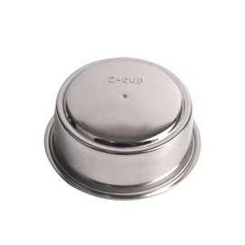 CAPFEI 51mm Pressurized Filter Basket Compatible with Gevi/CASABREWS/CAPRESSO - Dual Wall Filter Basket - 2 Cups Capacity