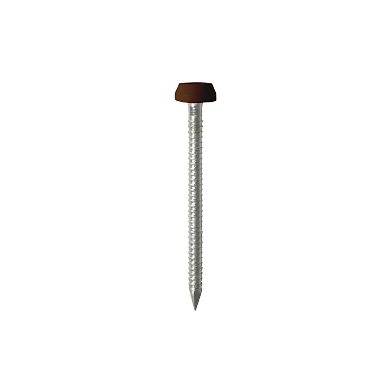 TIMCO PN40BR Polymer Headed Nail 40mm - Mahogany (Box of