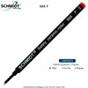 Schmidt 3 Pack 888 Red Fine Rollerball Refill