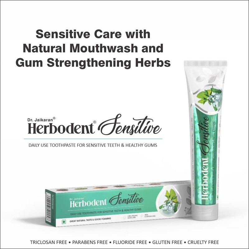 Herbodent® Sensitive Toothpaste - 6.53 Oz Pack of 6 |