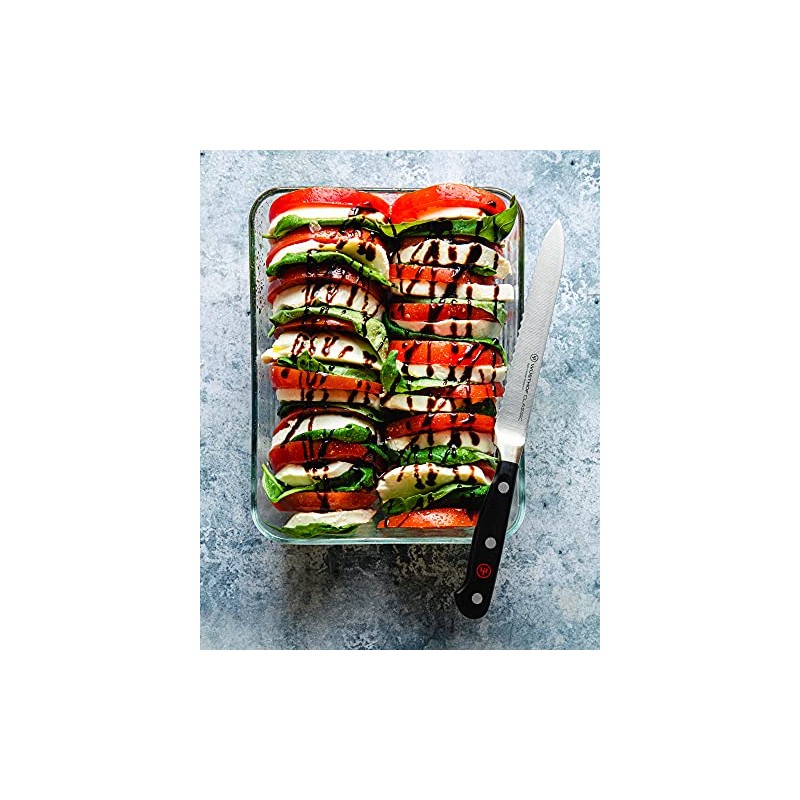 WÜSTHOF Classic 5" Serrated Utility Knife, Black