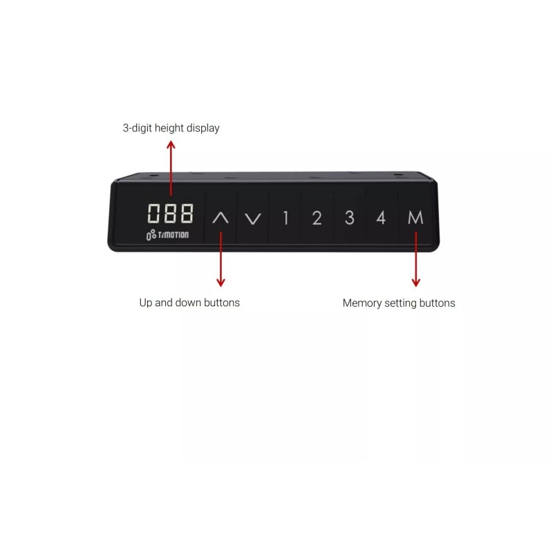 TiMotion Standing Desk Replacement Controller Box Module
