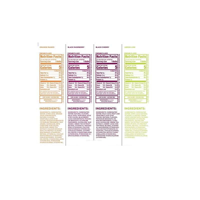 Sparkling Ice Very Berry Variety Pack, 17 Fl Oz (Pack