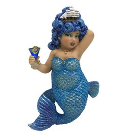 December Diamonds Mermaid Hanging Ornament Rough Waters