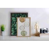 accent by nielsen Photo Frame 5x7 Aluminium Oak Photo Frame