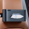 ULPOCMU Car Tissue Holder – Premium PU Leather Tissue Box