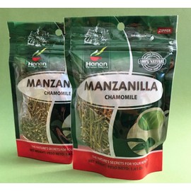 Hanan Manzanilla Hierba Te (Chamomile Herbs Tea) 2 Bags